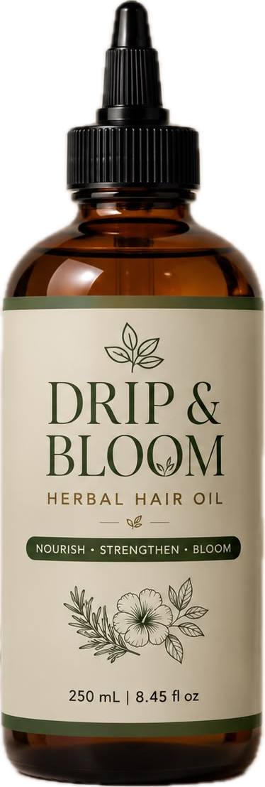 Drip & Bloom Herbal Hair Oil — 250 mL