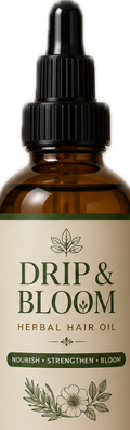 Drip & Bloom Herbal Hair Oil — 120ML